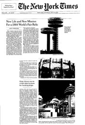 New Life & New Mission, New York Times, July 17, 2004