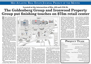 Development of the Month, Mid Atlantic Real Estate Journal, June 2009